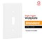 Jasco Single Switch Wallplate, White 07174-T1 - alternate 3